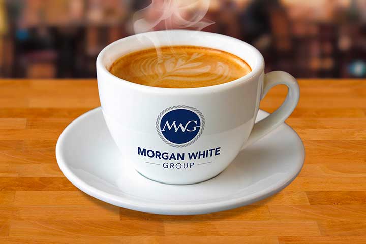 Coffee with MWG Coffee Mug